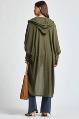 Waffle Hooded Duster
