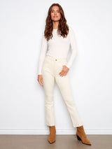 Boot Cut Stretch Twill Pants