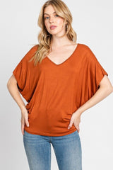 Short Sleeve Dolman Top