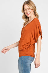 Short Sleeve Dolman Top
