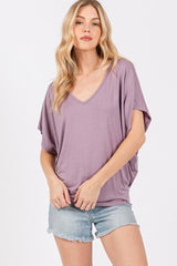 Short Sleeve Dolman Top