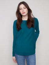 Round Hem Sweater