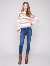 Patchwork Knit Sweater