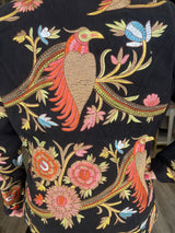 Bird Embroidered Twill Jacket