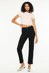 High Rise Slim Straight