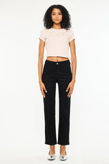 High Rise Slim Straight
