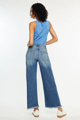High Rise Wide Leg Jeans