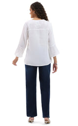 Cotton Embroidered Blouse