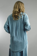 Tie Front Tencel Top