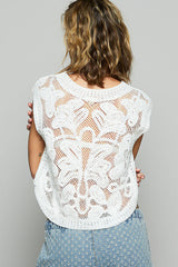 Sleeveless Crochet Top