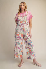 Floral Overalls