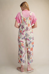 Floral Overalls