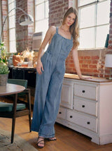 Chambray Jumpsuit