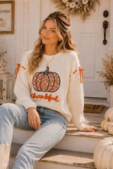 Thankful Pumpkin Sweater