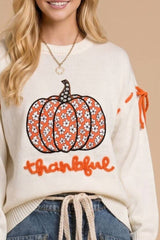 Thankful Pumpkin Sweater