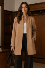 Amara Jacquard Midi Coat