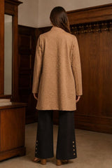 Amara Jacquard Midi Coat
