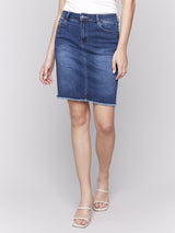 Denim Skort