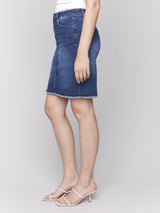 Denim Skort