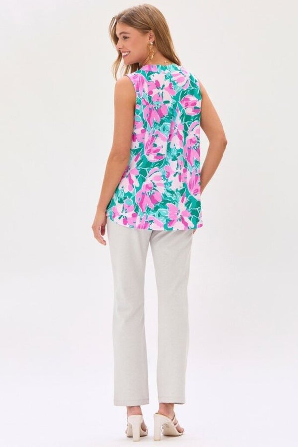 Floral Print Tank