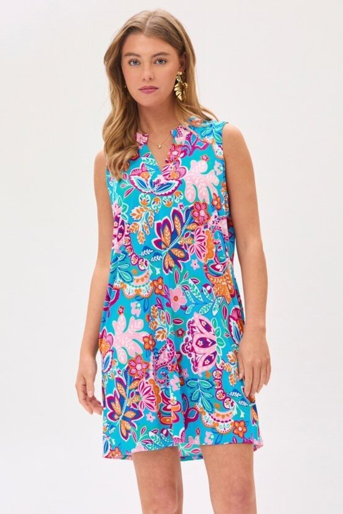 Print Lizzy Tank Dress