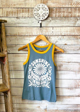 Sunshine In My Soul Ringer Tank