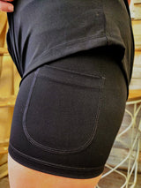 High Waist 5" Yoga Shorts with Pockets