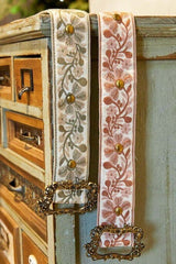 Vintage Floral Tapestry Belt