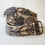 Monochromatic Embroidered Belt