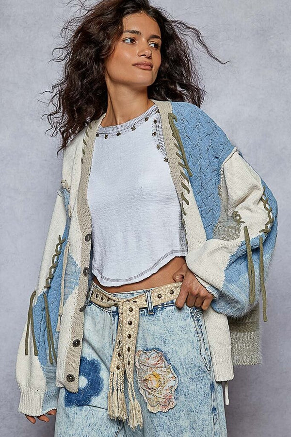 Boho Studded Tassel Belt