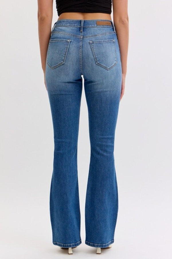 Mid Rise Boot Cut
