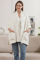 Solid Shawl Cardigan