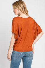 Short Sleeve Dolman Top