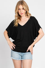 Short Sleeve Dolman Top