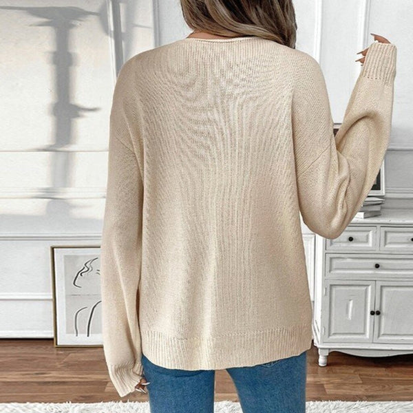 Tie Front Knit Cardigan