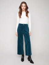 Patch Pocket Flare Corduroy