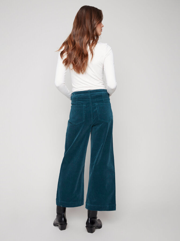 Patch Pocket Flare Corduroy