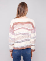 Patchwork Knit Sweater