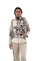 Animal Print Reversible Vest