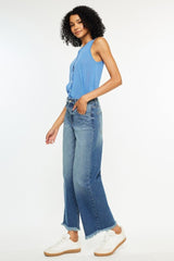 High Rise Wide Leg Jeans