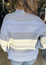 Oversized Wide Stripe Sweater