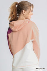 Hooded Asymmetrical Top