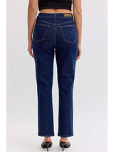 High Waist Straight Leg Denims