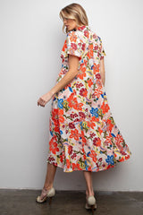 Mirabelle Satin Shirt Dress