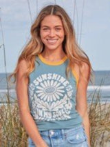 Sunshine In My Soul Ringer Tank