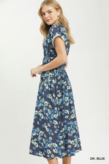 Floral Midi Dress
