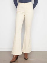 Flare Leg Flex Twill Pants