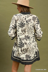 Botanical Mix Shift Dress