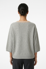 V Neck Half Sleeve Sweater