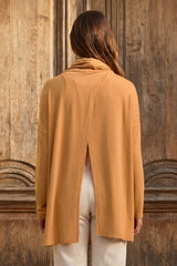 Destination - Cowl Neck Tunic with Open Back